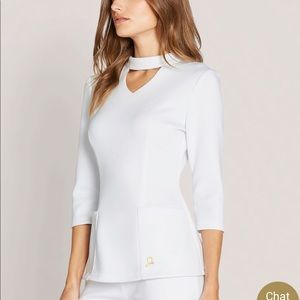 Mock Neck Top- Jaanuu